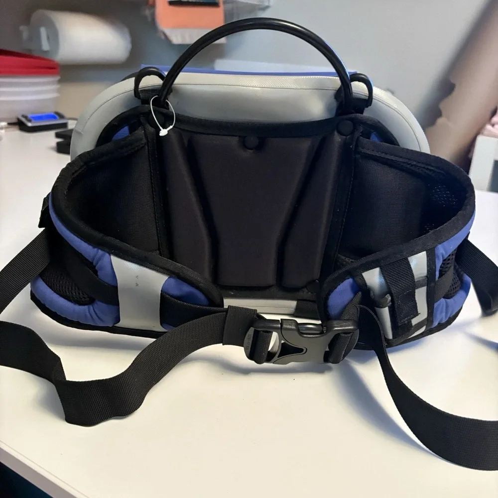 Sage DXL Typhoon Waterproof Fly Fishing Waist Chest Pack Blue